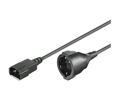 MicroConnect Maitinimo laidas C14 -Schuko M-F maitinimo laidas