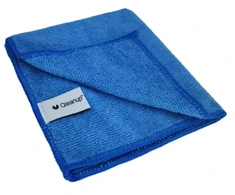 Microfiber cloths 250gsm, 30x30, 10 pcs. QLEANUP mėlynas