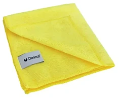 Microfiber cloths 250gsm, 30x30, 10 pcs. QLEANUP yellow