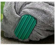 Sauber Microfiber mop head with telescopic handle Eco Ego CIRCULAR RUBI