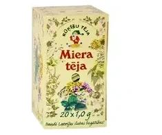 Miera tēja RŪĶĪŠU TĒJA, 20 maisiņi paciņā x 1 g
