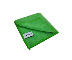 Mikropluošto šluostės 250 gsm, 30x30, 10 vnt. QLEANUP žalios