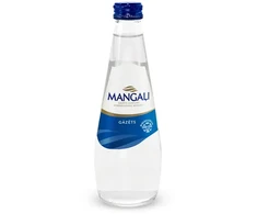 Minerālūdens MANGAĻI gāzēts ,0.33 L, stikla pudelē