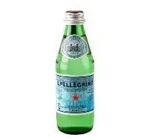 Minerālūdens S.PELLEGRINO gāzēts, stiklā, 0.25 l