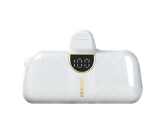 Powerbank Dudao K20SC 5000mAh mini 2x USB-C - baltos spalvos