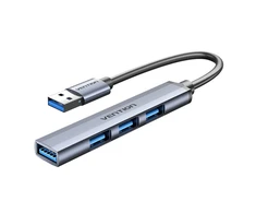 Mini Hub USB 3.0 į USB 3.0/3x2.0 Vention CKOHB 0.15m