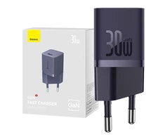 Mini sieninis įkroviklis Baseus GaN5 30W (violetinė)