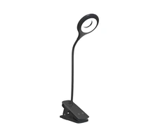 Mini Wozinsky Wireless LED Reading Lamp with Clip + USB-C Cable – Juodas