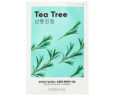Missha raminanti veido kaukė su arbatmedžiu (Airy Fit Sheet Mask) 19 g