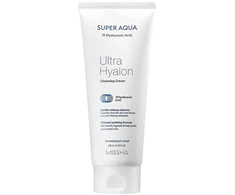 Missha Super Aqua Ultra Hyalon Hydrating Cleansing Kreminis (Cleansing Kreminis), 200 ml