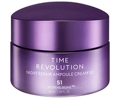 Missha Time Revolution Night Repair Ampoule Kreminis 5X naktinis veido kremas, 50 ml