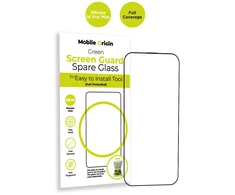 Mobile Origin Ekrano apsauga atsarginis stiklas, pilnai padengiantis iPhone 16 Pro Max
