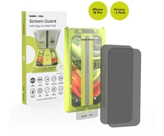 Ekrano apsauginės plėvelės Mobile Origin Screen Guard Privacy su lengvu aplikatoriumi, 2 vnt. – iPhone 18 Pro