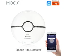 Moes RoGer Smart smoke detector with siren Wi-Fi TUYA / Smart Life