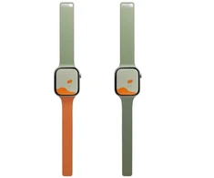 Dirželis Moft Sport do Apple Watch 44/45/46/49mm khaki žalias - sunrise
