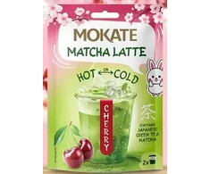 MOKATE Matcha Latte ar ķiršu garšu, 40g