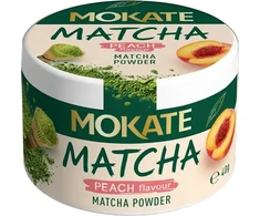 Žalioji arbata MOKATE Matcha persikų skonio 40g