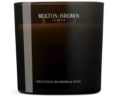 Molton Brown Gardžioji rabarbarų ir rožių kvapioji žvakė 600 g