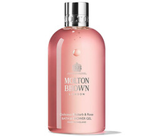 Molton Brown Delicious Rhubarb &amp; Rose Bath &amp; Dušo želė dušo želė, 300 ml