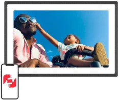 Monitorius Smart Photo Frame Lexar PX-110BLKGLR (juodas) 11"