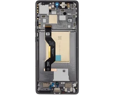 Dėklas Motorola Edge 50 5G LCD ekranas + lietimui jautrus skydelis + priekinis dangtelis Koala Pilkas (pakeitimo paketas)