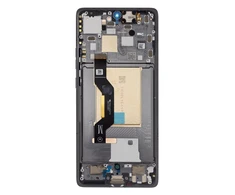 Dėklas Motorola Edge 50 5G LCD ekranas + lietimui jautrus skydelis + priekinis dangtelis Koala Pilkas (pakeitimo paketas)