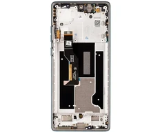 Motorola Edge 50 Fusion LCD ekranas + jutiklinis blokas + priekinis dangtelis Forest Mėlyna (techninio aptarnavimo paketas)