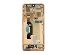 Dėklas Motorola Edge 50 Ultra LCD Ekranas + jutiklinis blokas + priekinis dangtelis Peach Fuzz (pakeitimų paketas)