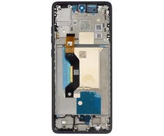 Motorola Edge 60 LCD ekranas + lietimui jautrus skydelis + priekinis dangtelis, Gibraltaro jūra (pakeitimo paketas)