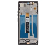 Dėklas Motorola G75 5G LCD Ekranas + Touch Unit + Front Cover Pilkas (Service Pack)