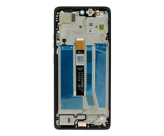 Dėklas Motorola G75 5G LCD Ekranas + Touch Unit + Front Cover Žalias (Service Pack)