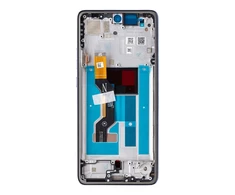 Dėklas Motorola G86 Power 5G LCD Ekranas + Touch Unit + Front Cover Violet (Cosmic Sky) (Service Pack)