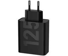 Motorola TurboPower kelioninis įkroviklis | 125W | USB-C | juodas