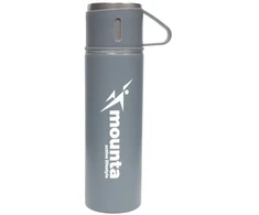 Mounta Termosas 500 ml pilkas, ne ilgesnis kaip 8 valandų