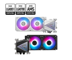 MSI MAG CORELIQUID I240 Baltas