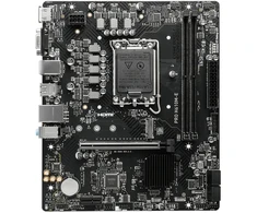 Pagrindinė plokštė MSI PRO H610M-E DDR5 LGA 1700 mATX Motherboard