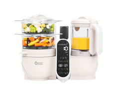 Daugiafunkcis virtuvės kombainas Babymoov Nutribaby(+) 6-in-1 (smėlio spalvos)