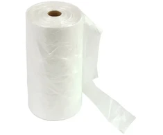 Multipack Bag with handle HDPE, 500 pcs/roll, 9 mkr, 21 + 11 x 45 cm, transparent