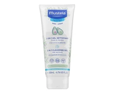 Mustela 2-In-1 Cleansing Gel prausimosi gelis ir šampūnas kūdikiams, 200 ml