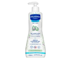 Mustela Gentle Cleansing Gel švelnus prausiklis, 500 ml