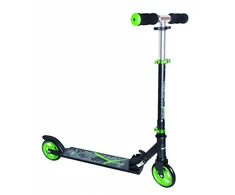 Muuwmi Aliuminio Scooter skrejritenis 125 mm juodas|zaļš AU 346