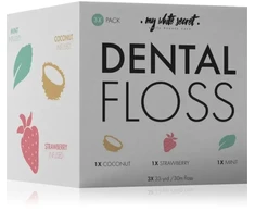My White Secret My Baltas Secret Dantų siūlas (Dental Floss) 3 vnt