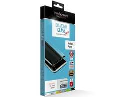 MyScreen MS Diamond Glass Edge 3D One Plus 8 Pro juodos spalvos krašteliu , Apsauginis stiklas telefonui