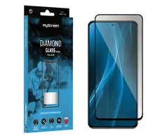 Apsauginis stiklas telefonui Xiaomi Poco X6 5G MyScreen Diamond Glass Edge Full Glue juodos spalvos krašteliu