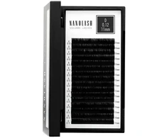 Nanolash Volume Lashes Dirbtinės blakstienos 0,12 D 11 Mm 1 U