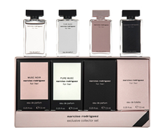 Narciso Rodriguez Collection For Her miniatiūrų rinkinys moterims (4 x 7,5 ml)
