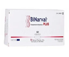 Narval Pharma Binarval Plus® 760mg 60 kapsulių