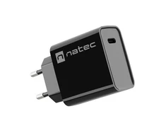 NATEC USB įkroviklis Ribera USB-C 20W Power Delivery juodas