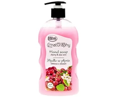 Naturaphy Skystas muilas 650 ml vyšnia ir alavijas