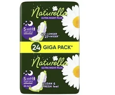 Naturella Higieniniai įklotai moterims „Ultra Night Plus“, 24 vnt.
